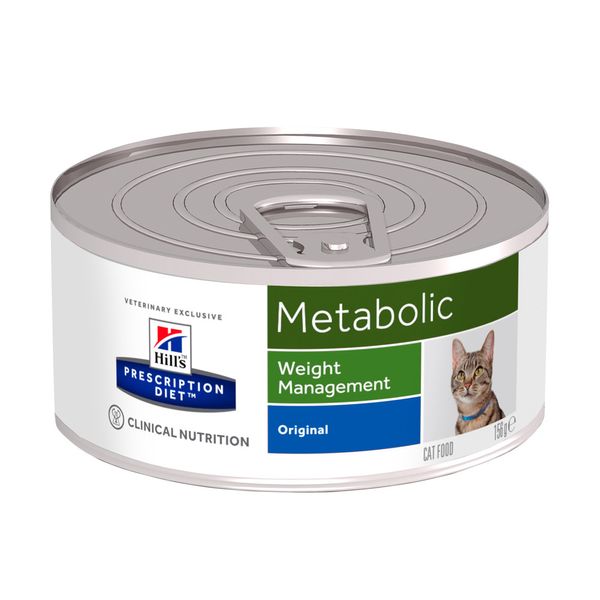 Hill's PRESCRIPTION DIET Metabolic Вологий Корм для котів - 156 гОжиріння, зайва вага 2102 фото