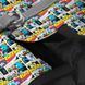 Шлея для собак м'яка WAUDOG Clothes з QR-паспортом, малюнок "Бетмен комікс", S2, В 46-50 см, C 43-45 см 1012-4005 фото 3