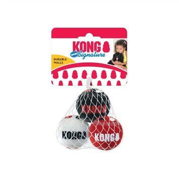 Набор мячиков для собак Конг KONG Dog Signature Sport Balls игрушка для собак (набор 3 шт), размер XS 503189 фото