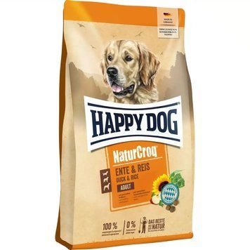 Сухий беззерновий корм Happy Dog NaturCroq Duck&Rice для дорослих собак з качкою та рисом, 11 кг В61301 фото