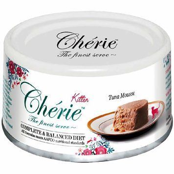 Влажный корм Cherie Kitten Complete and Balanced Chicken мусс с тунцом для котят 80 г вCHT17501 фото