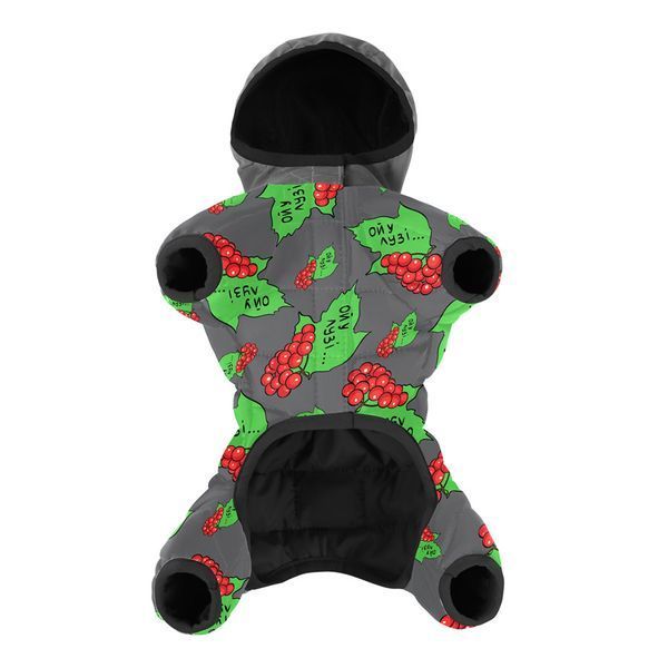 Комбинезон для собак&nbsp;WAUDOG Clothes рисунок "Калина", XS25, В 36-38 см, С 24-26 см 5425-0228 фото