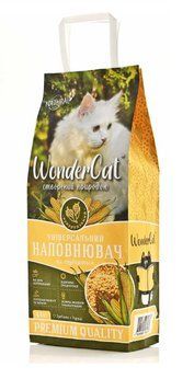 Універсальний наповнювач WonderCat кукурудзяний наповнювач з грудкуючим ефектом, 4.4 кг В150005 фото