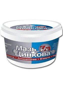 Мазь Цинкова 10% 200 г O.L.KAR. 153 фото