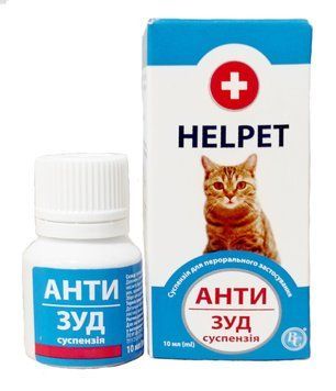 Раствор Helpet Анти зуд для кошек 10 мл Ветсинтез вс510004 фото