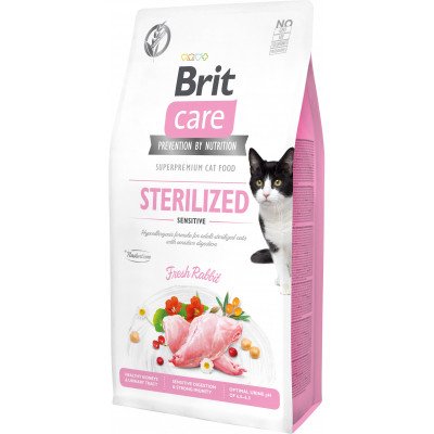 Сухий корм для котів Brit Care Cat GF Sterilized Sensitive 7 кг 171289/0754 фото