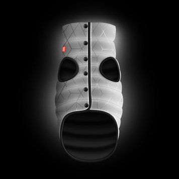 Курточка для собак WAUDOG Clothes світловідбивна, S40, В 52-55 см, С 36-39 см 5352 фото