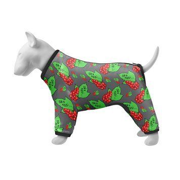 Ветровка для собак WAUDOG Clothes, рисунок "Калина", S40, В 56-59 см, С 37-40 см 5340-0228 фото