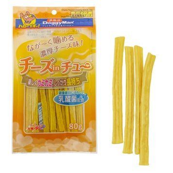 Жевательное лакомство ДоггиМэн DoggyMan Cheese chewing Stick палочки с сыром для собак 80 г 28006 фото