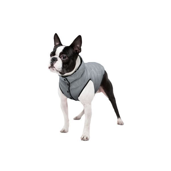 Курточка для собак WAUDOG Clothes світловідбивна, S40, В 52-55 см, С 36-39 см 5352 фото