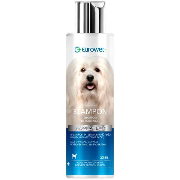 Шампунь зволожуючий (Shampoo MoisturIsing) для собак з алоє 200 мл Eurowet 901180 фото