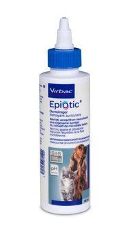 Лосьйон Epi-Otic (Епі-Отік) для очищення вух кішок і собак 125 мл, Virbac К000282 фото