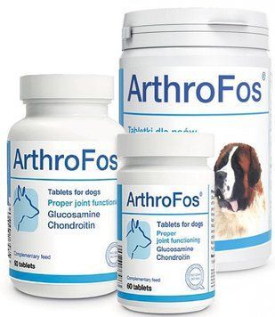 Додатковий корм для собак ArthroFos, відро таб. 800 м (хондропротектор) 139-800 фото