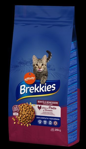 Сухой корм Brekkies Cat Urinary Care для кошек (профилактика мочекаменной болезни) с курицей 1 кг (на розвес) 745689-1 фото