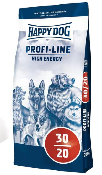 Happy Dog PROFI-LINE Profi High Energy 30/20 сухой корм для для рабочих и служебных собак, 20 кг В3160 фото