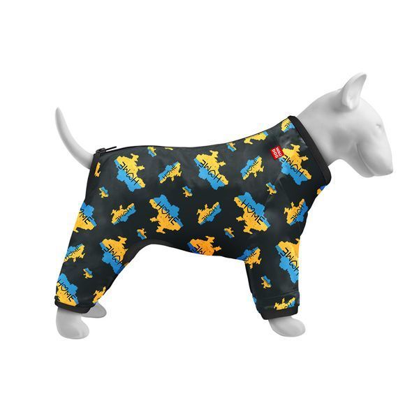 Вітровка для собак WAUDOG Clothes, малюнок "Дом", S40, В 56-59 см, C 37-40 см 5340-0230 фото