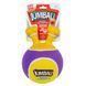 Игрушка для собак Большой теннисный мяч GiGwi Jumball, латекс, резина, 18 см 2308 фото 2