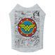 Майка для собак WAUDOG Clothes, малюнок "Диво-жінка комікс", S35, B 48-54 см, С 28-33 см 295-4009 фото 2