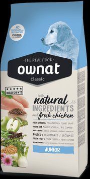 Ownat Classic Junior (Dog) - корм для цуценят з Куркою 12 кг х14675 фото