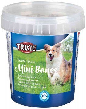 М'які ласощі для дрібних собак Trixie (TX-31523) Mini Bones з яловичиною, ягням та птахом 500 г TX-31523 фото