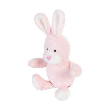 Игрушка для собак Заяц с пищалкой GiGwi Plush, плюш, 11 см 75119 фото
