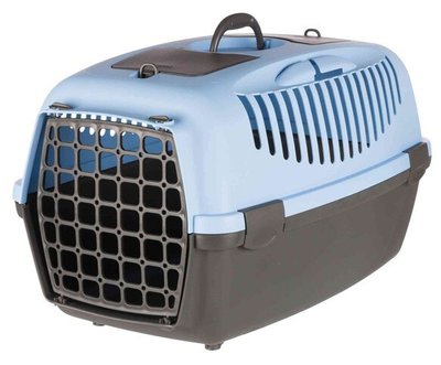 Переноска для собак і котів Trixie Capri 3 61 х 40 х 38 см до 12 кг синій TX39832 фото