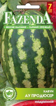 Семена арбуза Ау продюсер 1г, FAZENDA, O.L.KAR 16605 фото