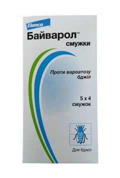 Байварол 4 смужки (1 блістер), (термін до 11.2027 р) 1988 фото