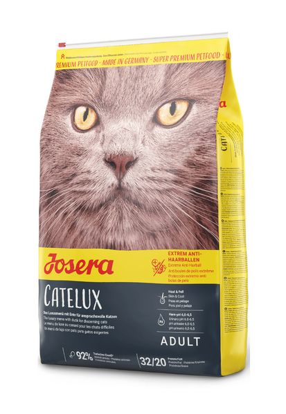 Сухой корм Josera Catelux (Йозера Кателюкс) для кошек, которые страдают от образования клочков шерсти, 2 кг 901436 фото