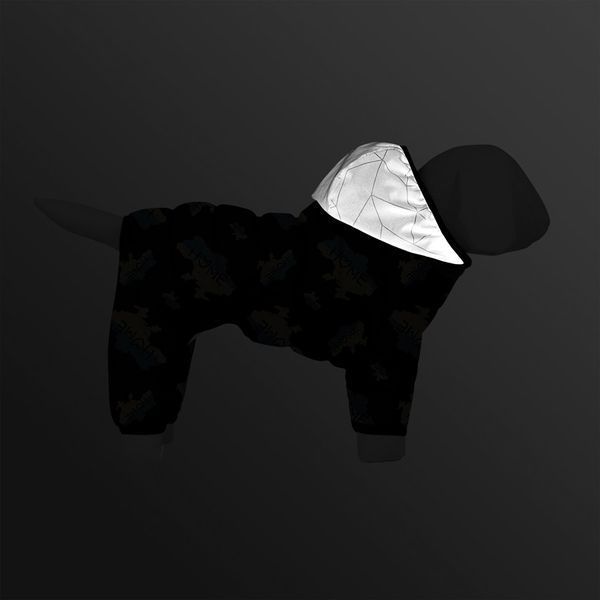 Комбінезон для собак&nbsp;WAUDOG Clothes малюнок "Дом", S40, В 58-61 см, С 33-38 см 5440-0230 фото