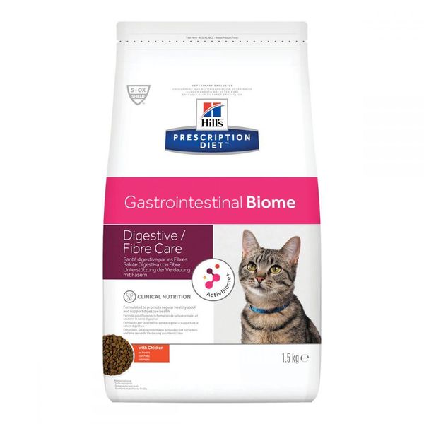 Hills Prescription Diet Canine Gastrointestinal Biome Лікувальний сухий корм для кішок / 5 кг 901820 фото