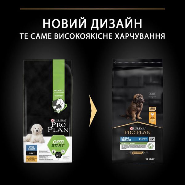 Сухий корм Purina Pro Plan Puppy Large Robust для цуценят великих порід 12 кг 16179 фото