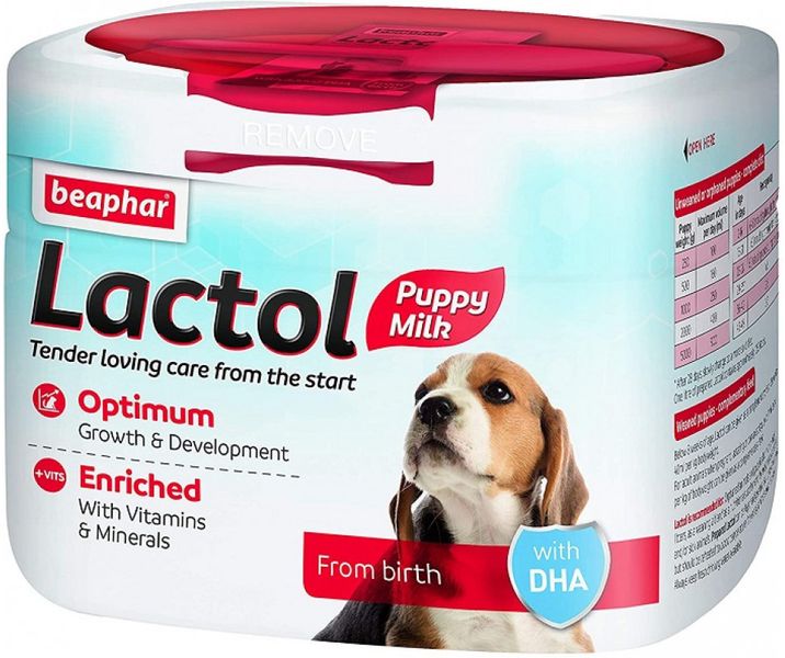 Сухе молоко Beaphar Puppy Milk для цуценят 250 г 25684 фото