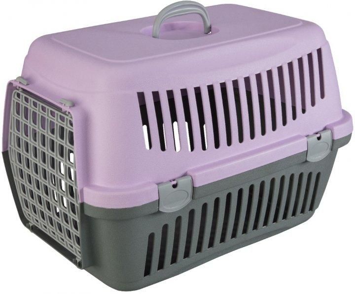 Переноска для кішок і собак Animall CNR-134 (58х42х42 см) Сіро-фіолетова 162573 фото