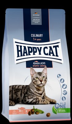 Happy Cat Culinary Atlantik Lachs сухой корм для кошек с атлантическим лососем 10 кг В70555 фото