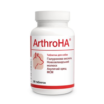Вітамінно-мінеральна добавка для собак Дольфос АртроНА (ArthroHA) 90 таблеток (хондропротектор) 521-90 фото