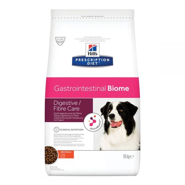 Hills Prescription Diet Canine Gastrointestinal Biome Лікувальний сухий корм для собак / 10 кг 604458 фото