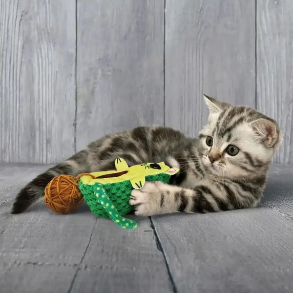 Іграшка для котів Конг KONG Cat Wrangler AvoCATo АвоКіт з котячою м&rsquo;ятою 59301 фото