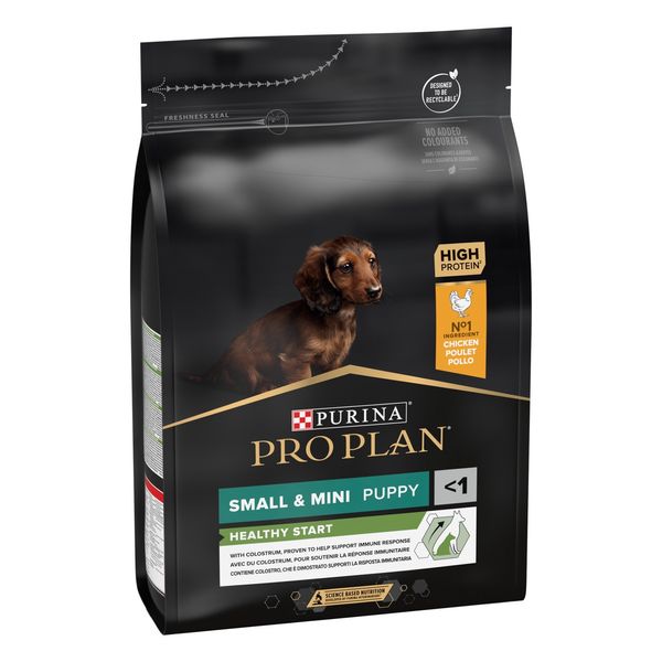 Сухий корм Purina Pro Plan Puppy Small and Mini Optistart для цуценят дрібних і карликових порід 700 г 10216 фото