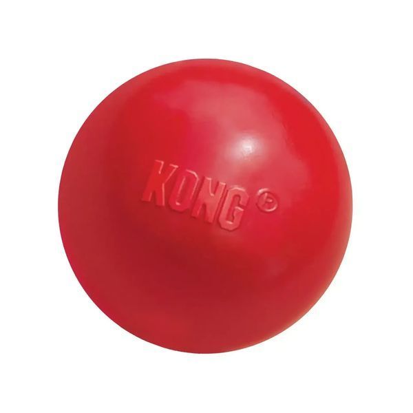 Іграшка для собак Конг KONG Dog Ball w/Hole м&rsquo;яч з отвором, розмір M/L 81127 фото