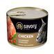 Влажный корм для котов Сейвори Savory Cat Can Adult Sterilised с курицей, 200 г Savory30754 фото 1