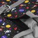 Шлея для собак м'яка WAUDOG Clothes з QR-паспортом, малюнок "NASA", S1, В 40-45 см, C 29-31 см 2920 фото 4