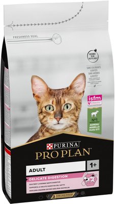 Сухий корм Pro Plan Digestion для дорослих котів з чутливим травленням з ягням 1.5 кг п100045 фото