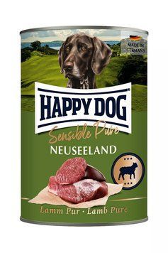 Happy Dog вологий корм для собак з ягням Sens Pure Lamm, 200 г В61076 фото