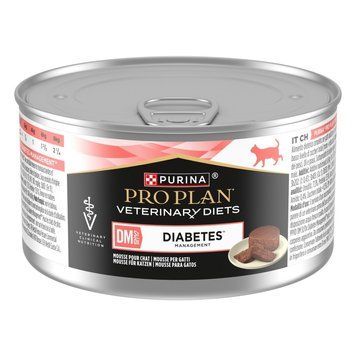 Корм PRO PLAN DM Diabetes Management Ветеринарная диета для взрослых кошек для регулировки глюкозы, 195 г п150120 фото
