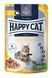 Влажный корм Happy Cat (Хеппи Кэт) Culinary Land-Geflugel с птицей для кошек (кусочки в соусе), 85 г 1005194 фото 1