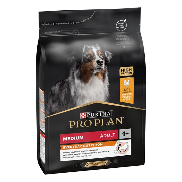 Сухий корм Purina Pro Plan Dog Medium Adult з комплексом Optibalance для собак середніх порід c куркою 14 кг 16462 фото