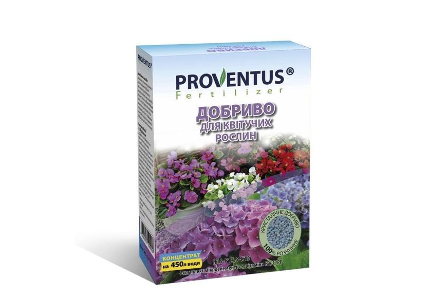 Удобрение Провентус (Proventus) для цветущих растений 300 г 28846 фото