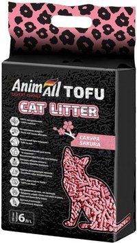 Наполнитель для кошачьего туалета AnimAll ТОФУ Сакура 6 л (Вес 2.6 кг) 158198 фото