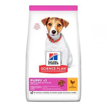Сухий корм для цуценят Хіллс Hills SP Puppy міні і малих порід з куркою 6 кг 605527 фото